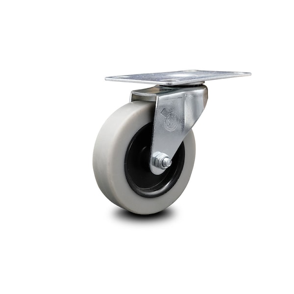 3 Inch Thermoplastic Rubber Wheel Top Plate Swivel Caster